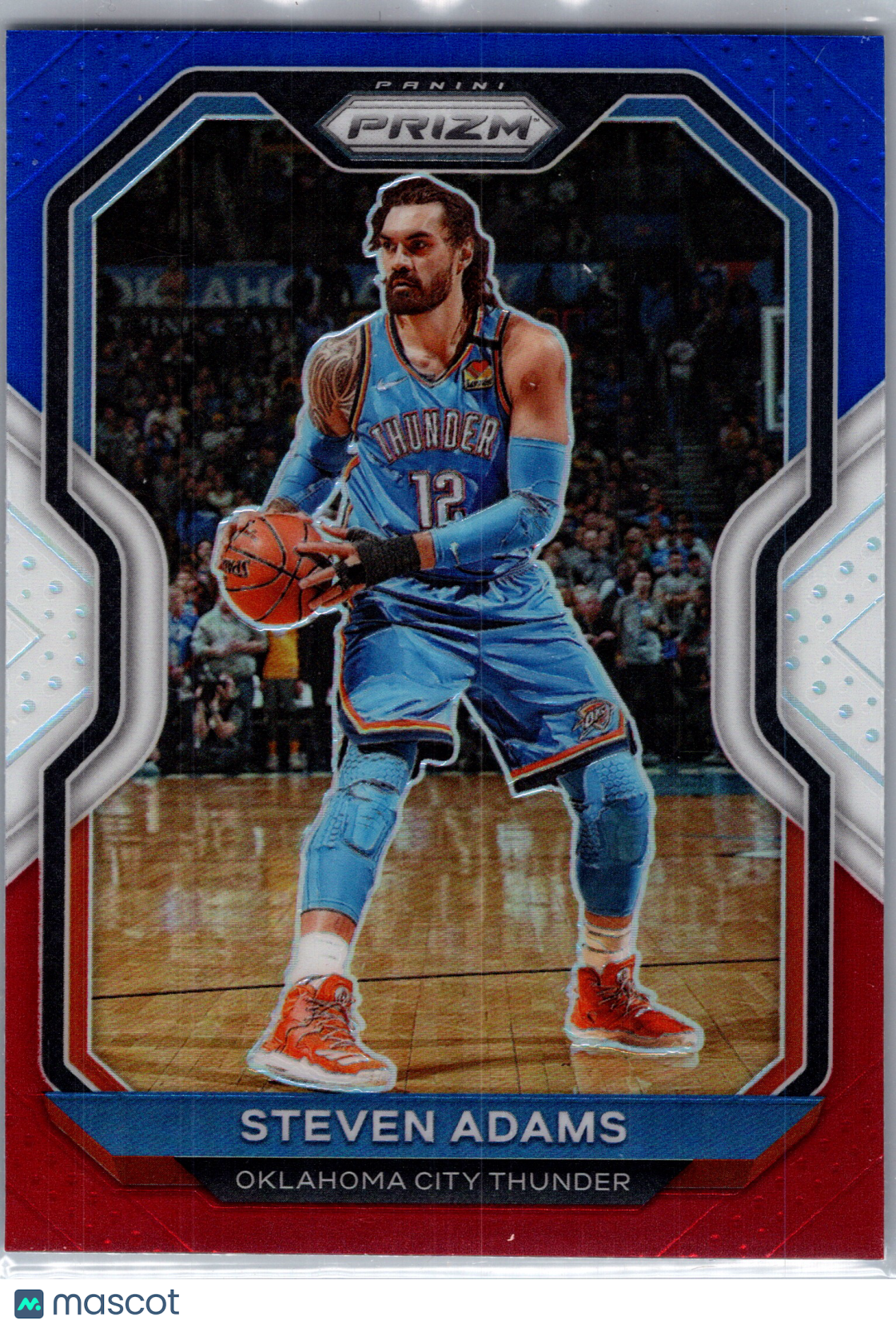 2021 Panini Prizm Steven Adams #110 Blue White Red