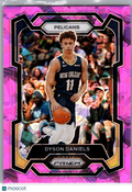 2023 Panini Prizm Dyson Daniels #220 Pink Ice