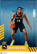2022 Panini Hoops Arriving Now Blake Wesley #25