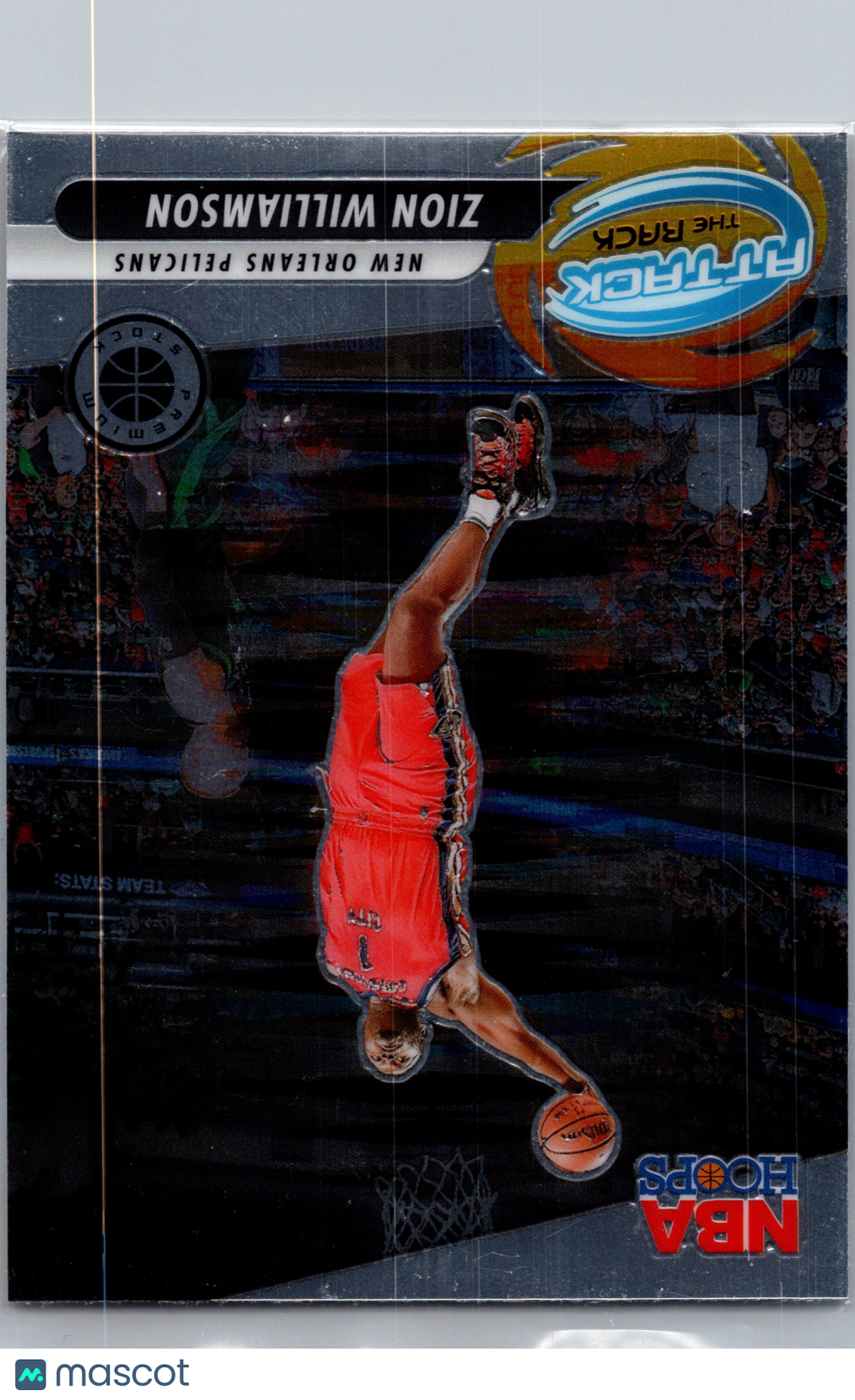 2024 Panini Hoops Premium Stock Attack the Rack Zion Williamson #8