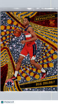 2024 Panini Revolution Bilal Coulibaly #119 Blizzard RC
