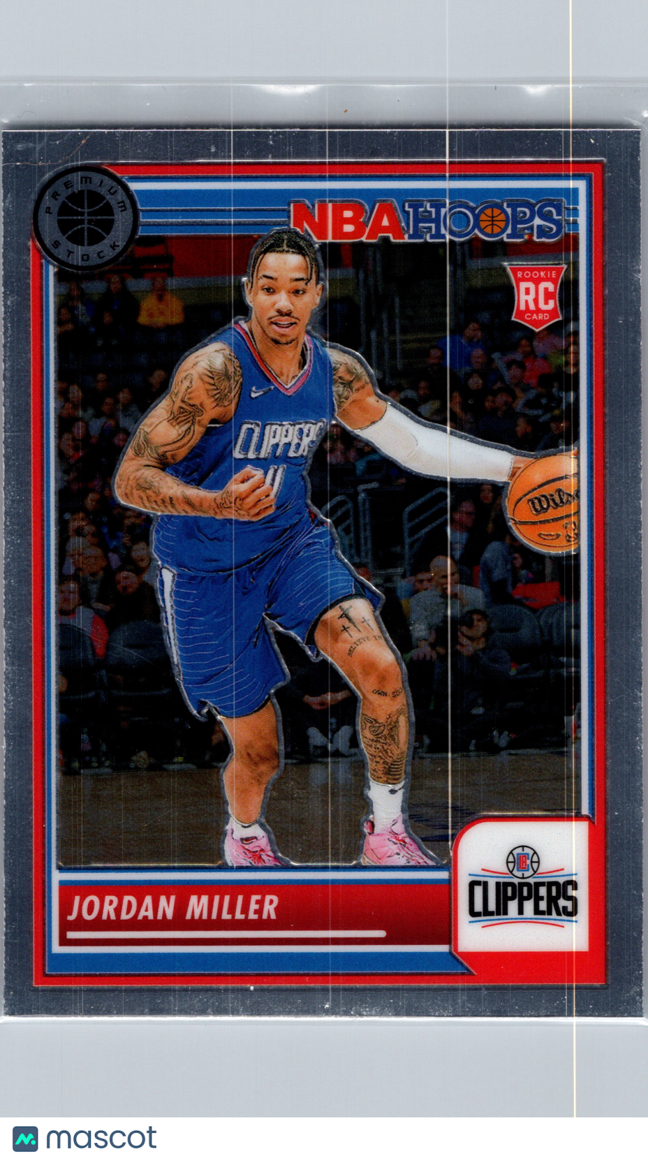 2024 Panini NBA Hoops Premium Stock Jordan Miller #237 RC