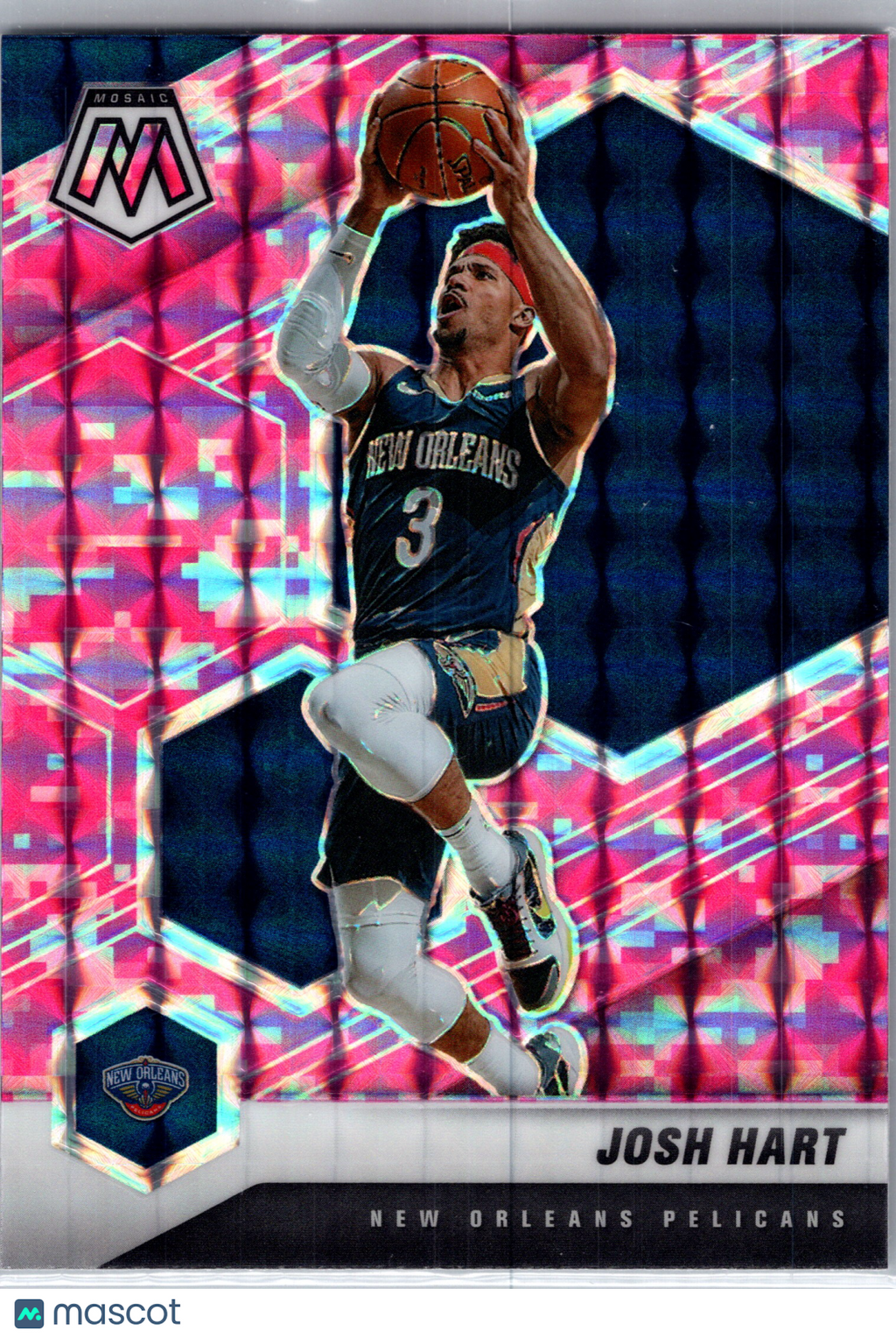 2021 Panini Mosaic Josh Hart #88 Pink Camo