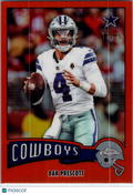 1975 Topps Chrome Dak Prescott #1975-10 Orange /25