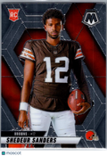 2025 Panini Mosaic Football Shedeur Sanders #290 RC