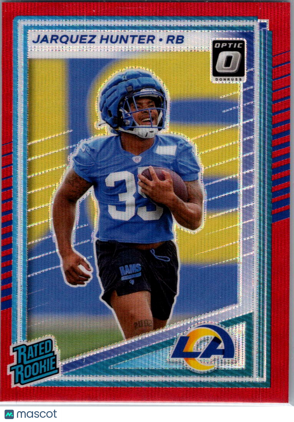 2025 Donruss Optic Jarquez Hunter #352 Red