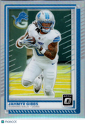 2025 Donruss Optic Jahmyr Gibbs #79 Silver
