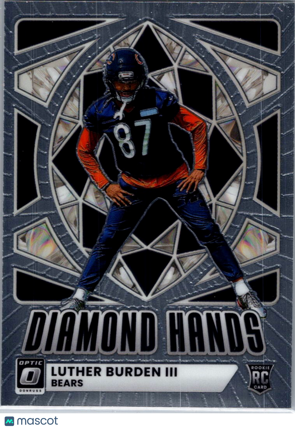 2025 Donruss Optic Football Diamond Hands Luther Burden III #5 RC