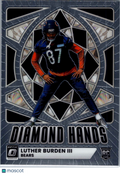 2025 Donruss Optic Football Diamond Hands Luther Burden III #5 RC