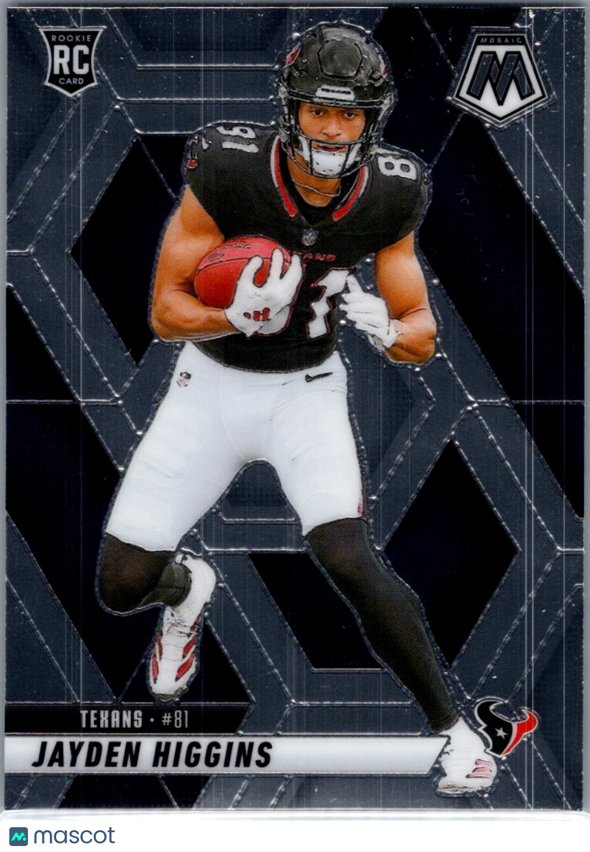 2025 Panini Mosaic Football Jayden Higgins #346 RC