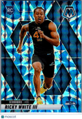 2025 Panini Mosaic Ricky White III #386 Blue RC