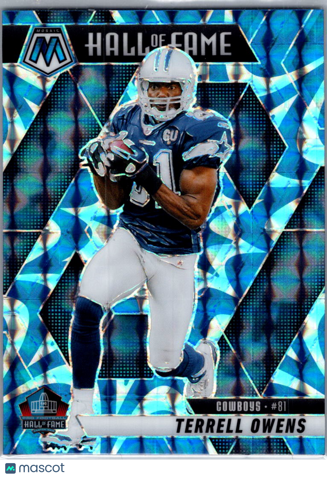 2025 Panini Mosaic Terrell Owens #297 Blue