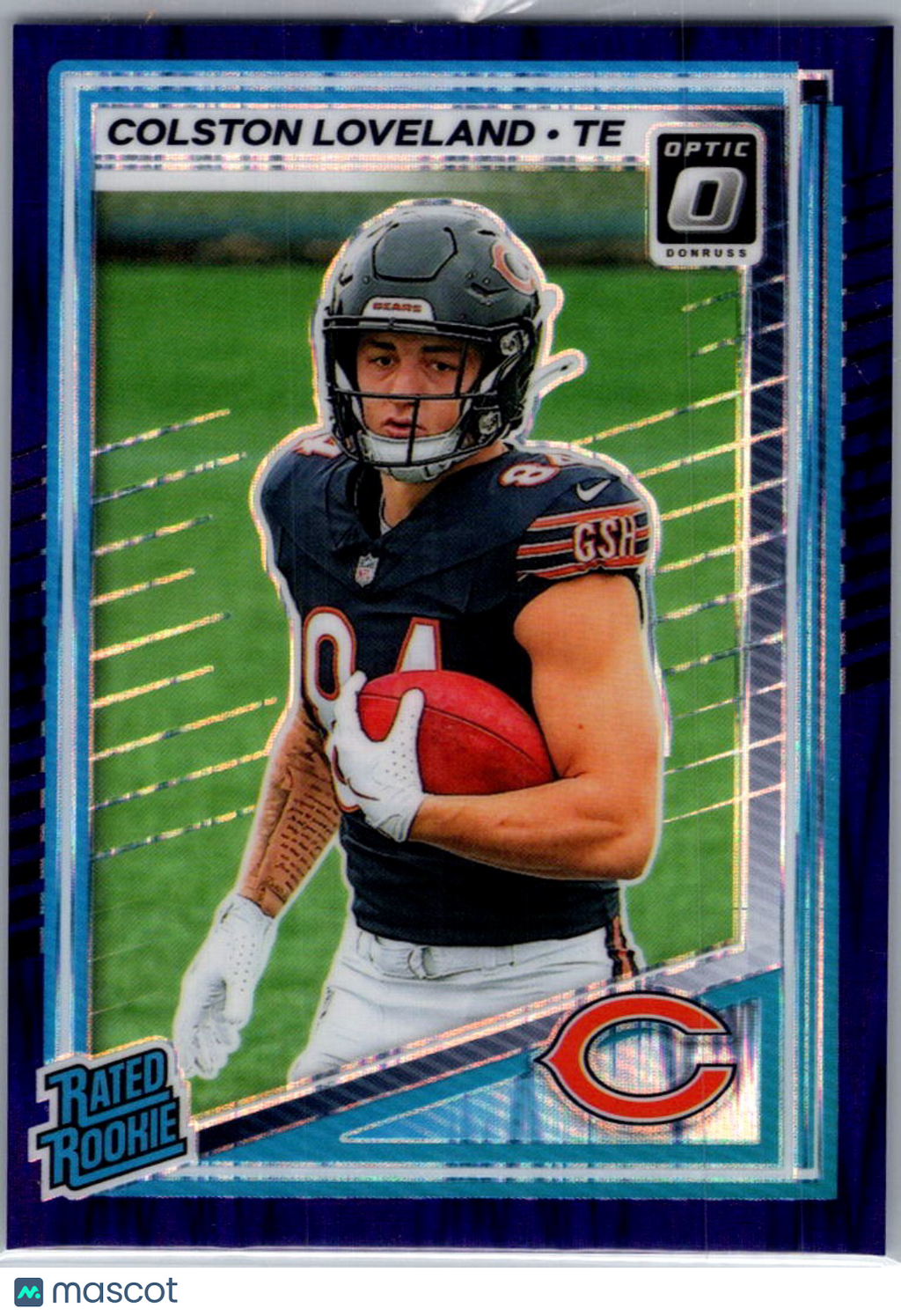 2025 Donruss Optic Football Colston Loveland #204 Purple