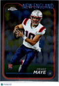2024 Topps Chrome Drake Maye #203 RC