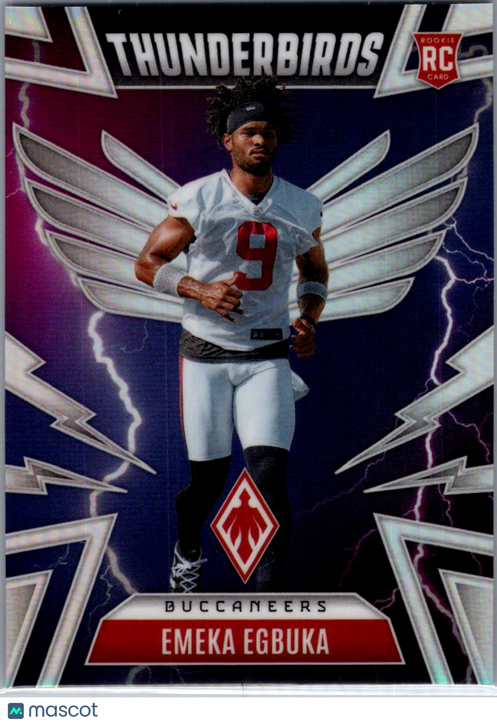2025 Panini Phoenix Football Thunderbirds Emeka Egbuka #47 RC