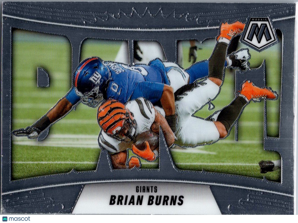 2025 Panini Mosaic Football Bang! Brian Burns #7