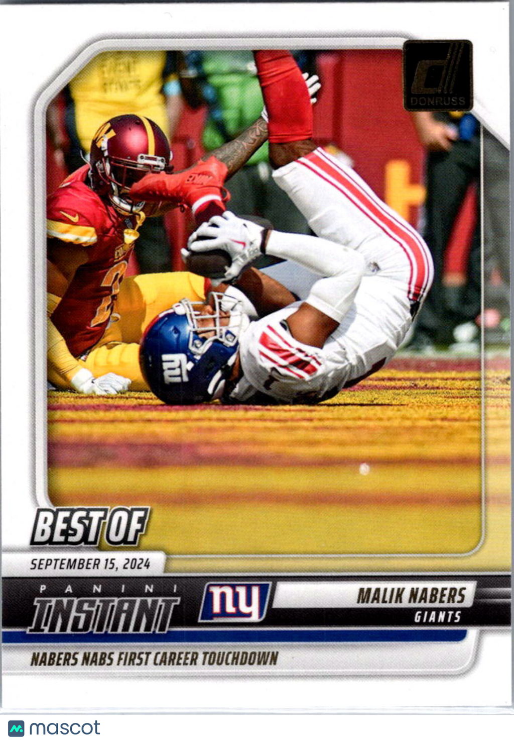 2025 Panini Instant Malik Nabers #INS-MNS