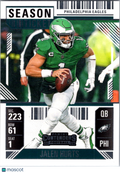 2025 Panini Contenders Football Jalen Hurts #79 Season Ticket