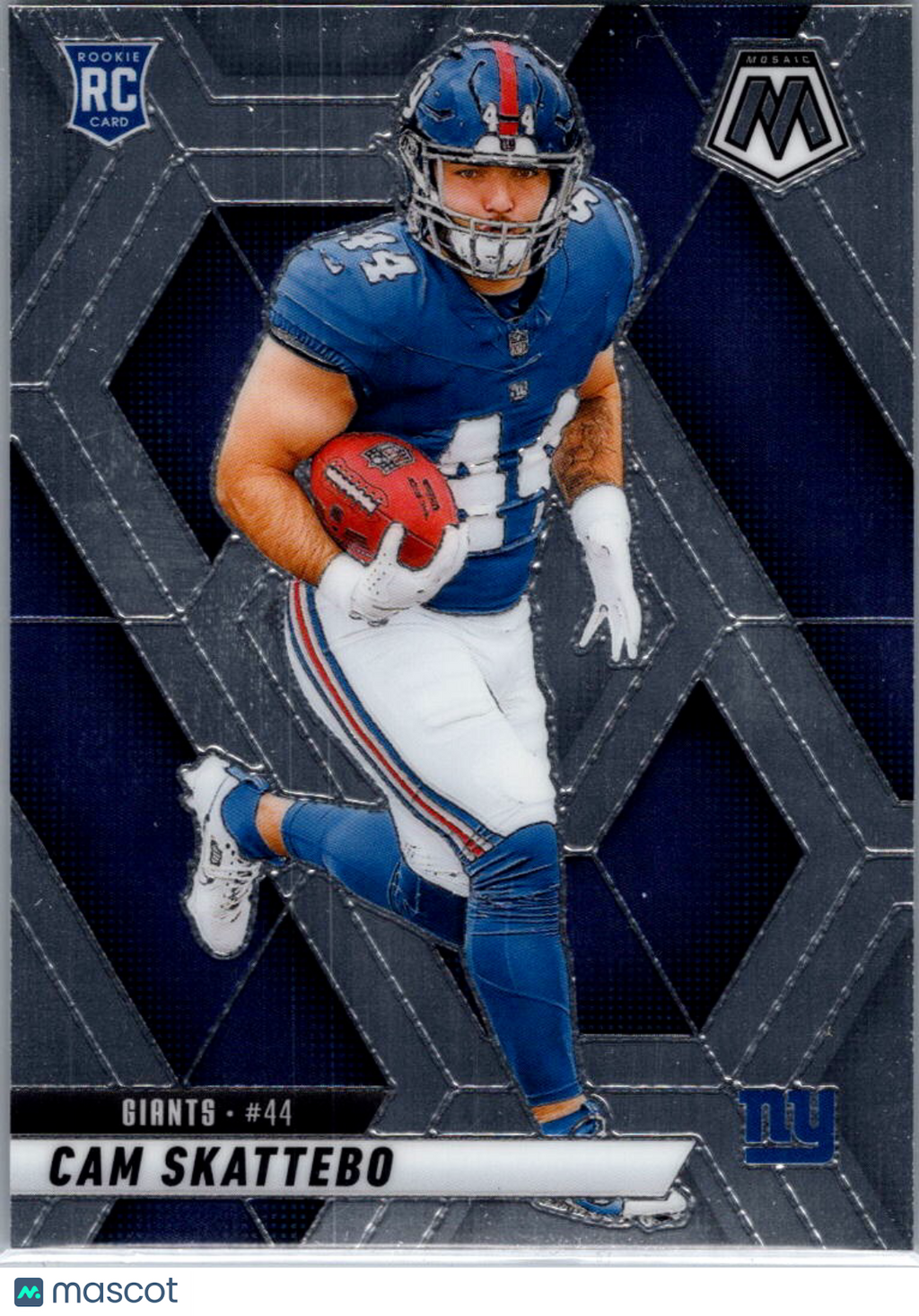 2025 Panini Mosaic Football Cam Skattebo #305 RC