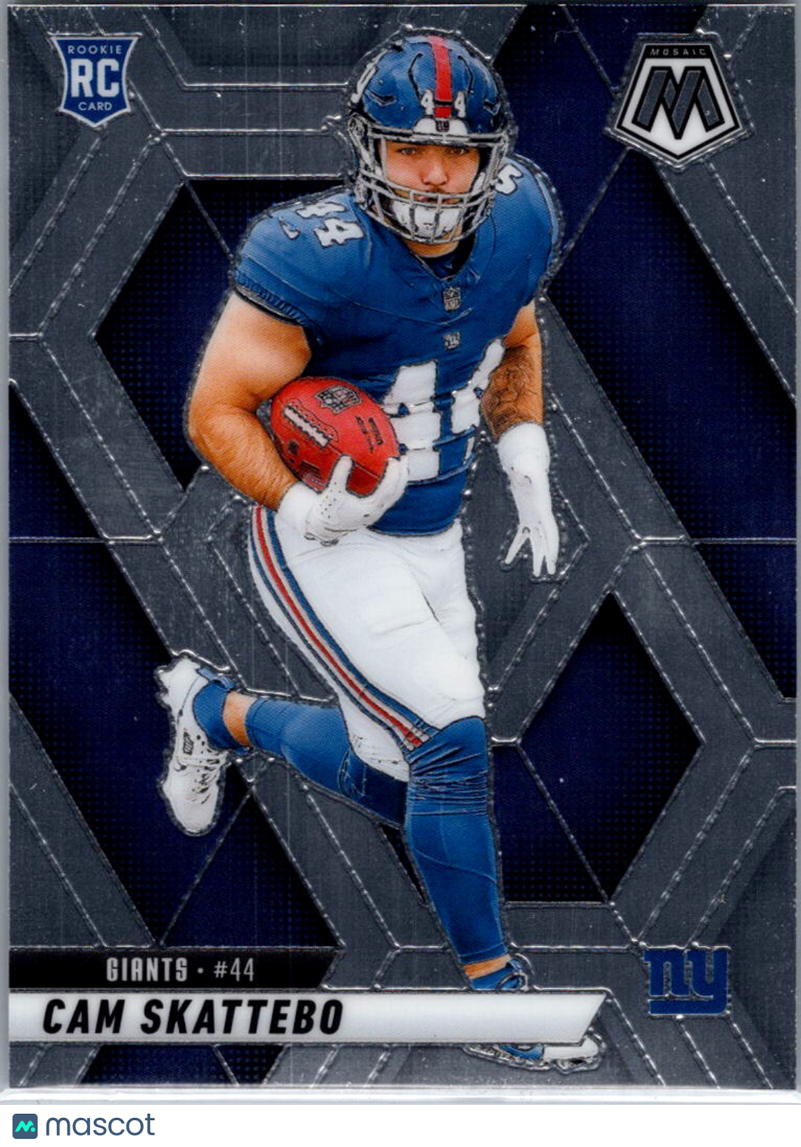 2025 Panini Mosaic Football Cam Skattebo #305 RC