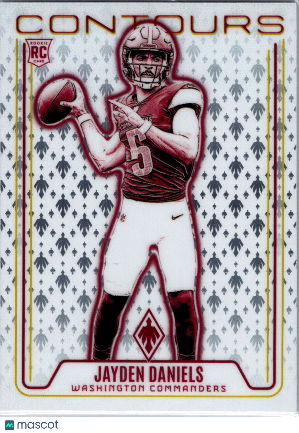 2025 Panini Phoenix Contours Jayden Daniels #CON-JDS RC
