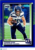2025 Donruss Cooper Kupp #250 Press Proof Blue