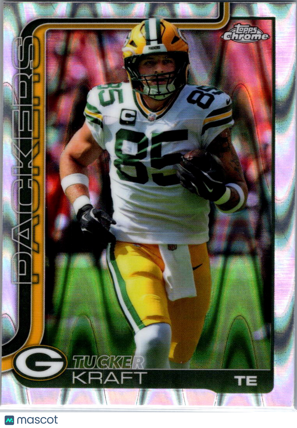 2025 Topps Chrome Tucker Kraft #108 Wave Refractor