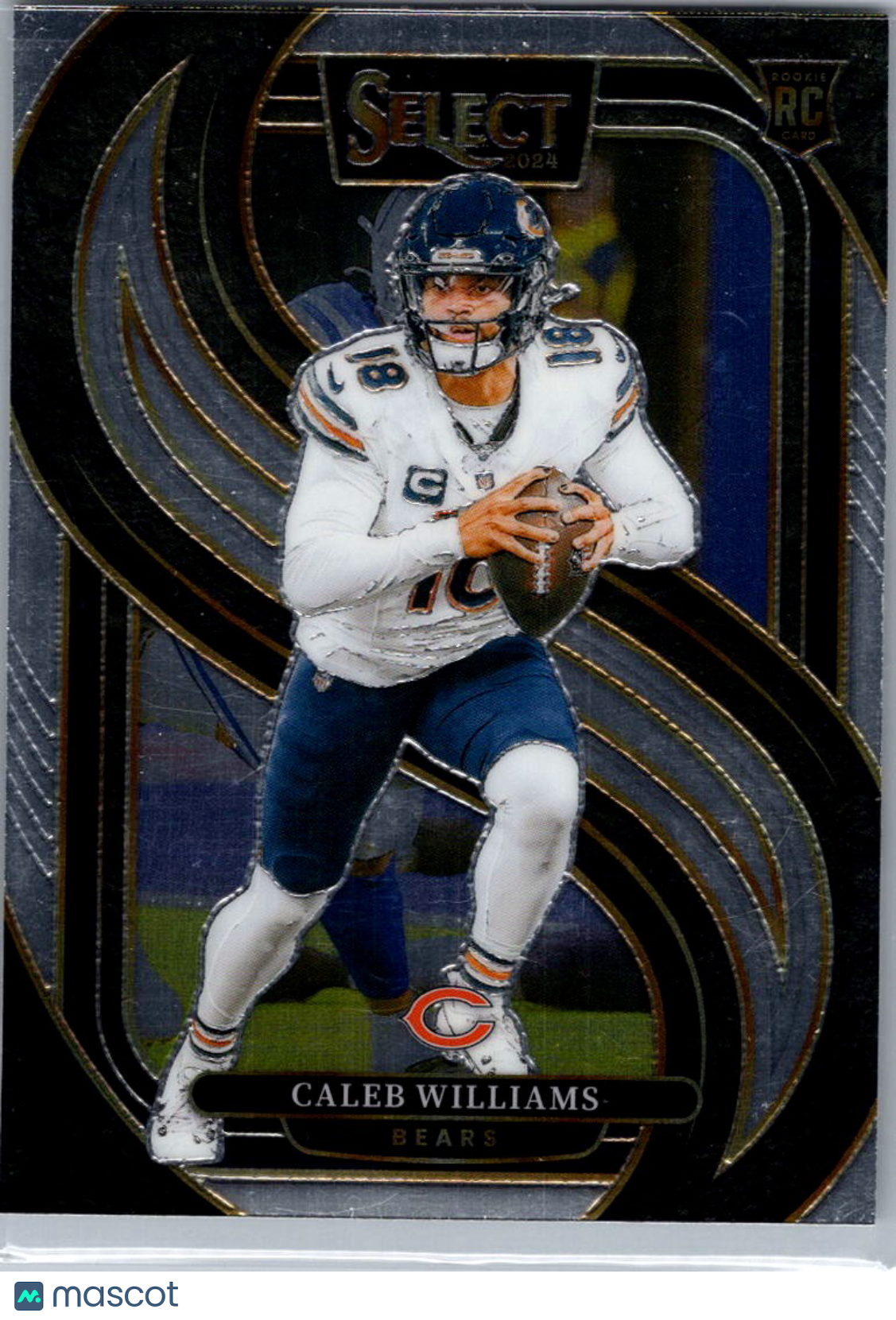2025 Panini Select Caleb Williams #114 Premier Level RC