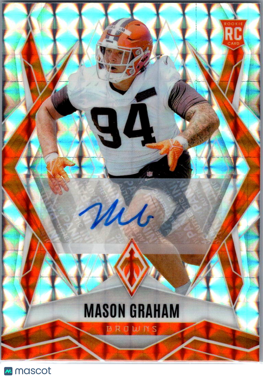 2025 Panini Phoenix Mason Graham #162 RC Auto