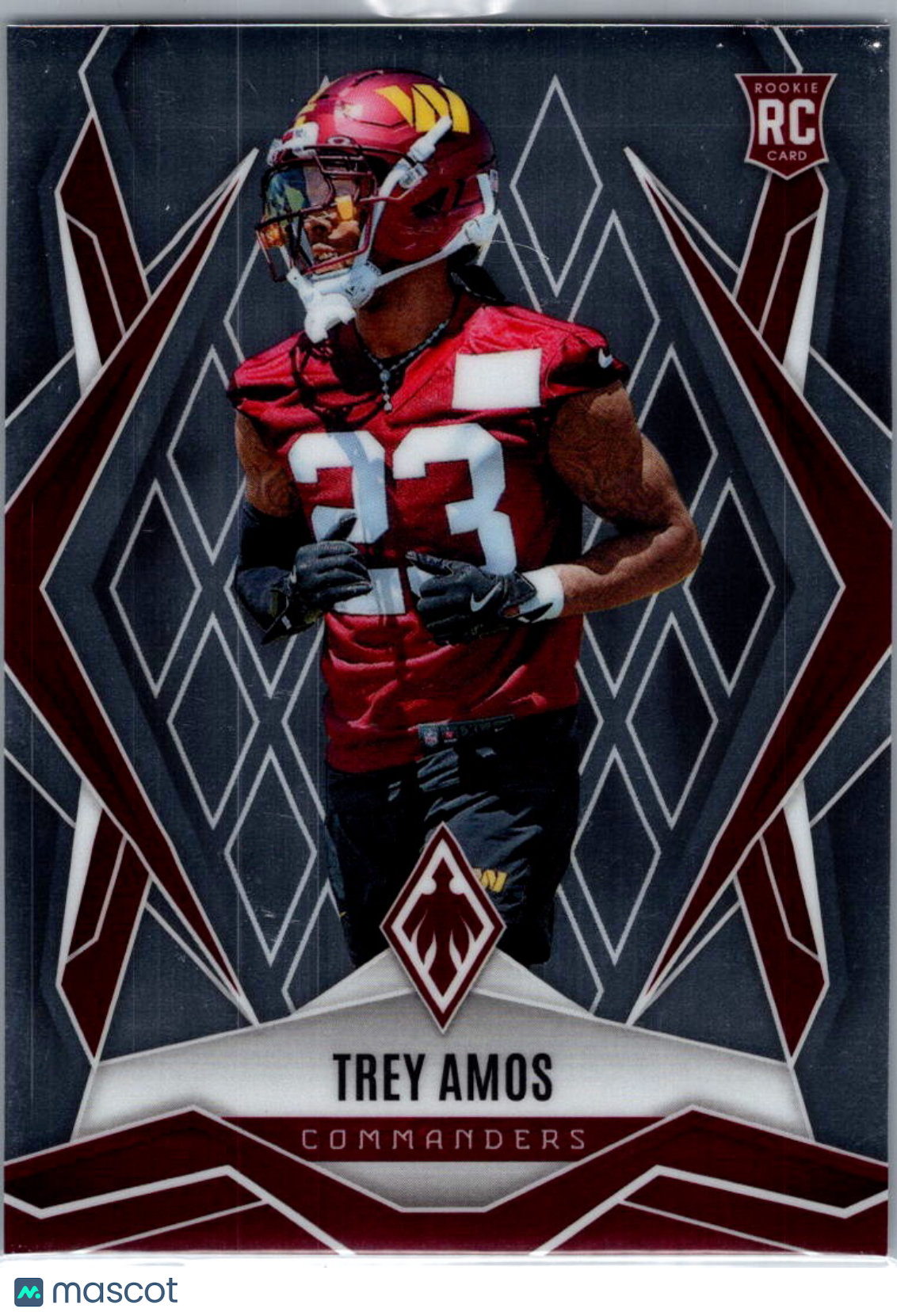 2025 Panini Phoenix Football Trey Amos #213 RC