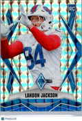 2025 Panini Phoenix Football Landon Jackson #210 RC