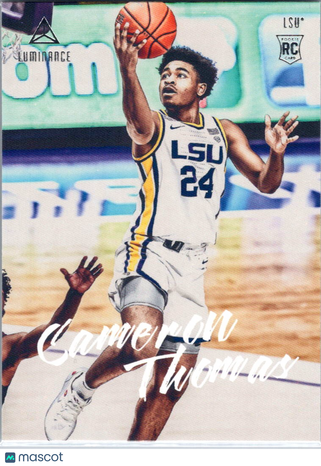 2020 Panini Chronicles Luminance Draft Picks Cameron Thomas #90 RC