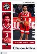 2021 Panini Chronicles Draft Picks Ziaire Williams #16 RC