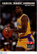 1992 SkyBox USA Basketball Earvin 'Magic' Johnson Magic Johnson #31