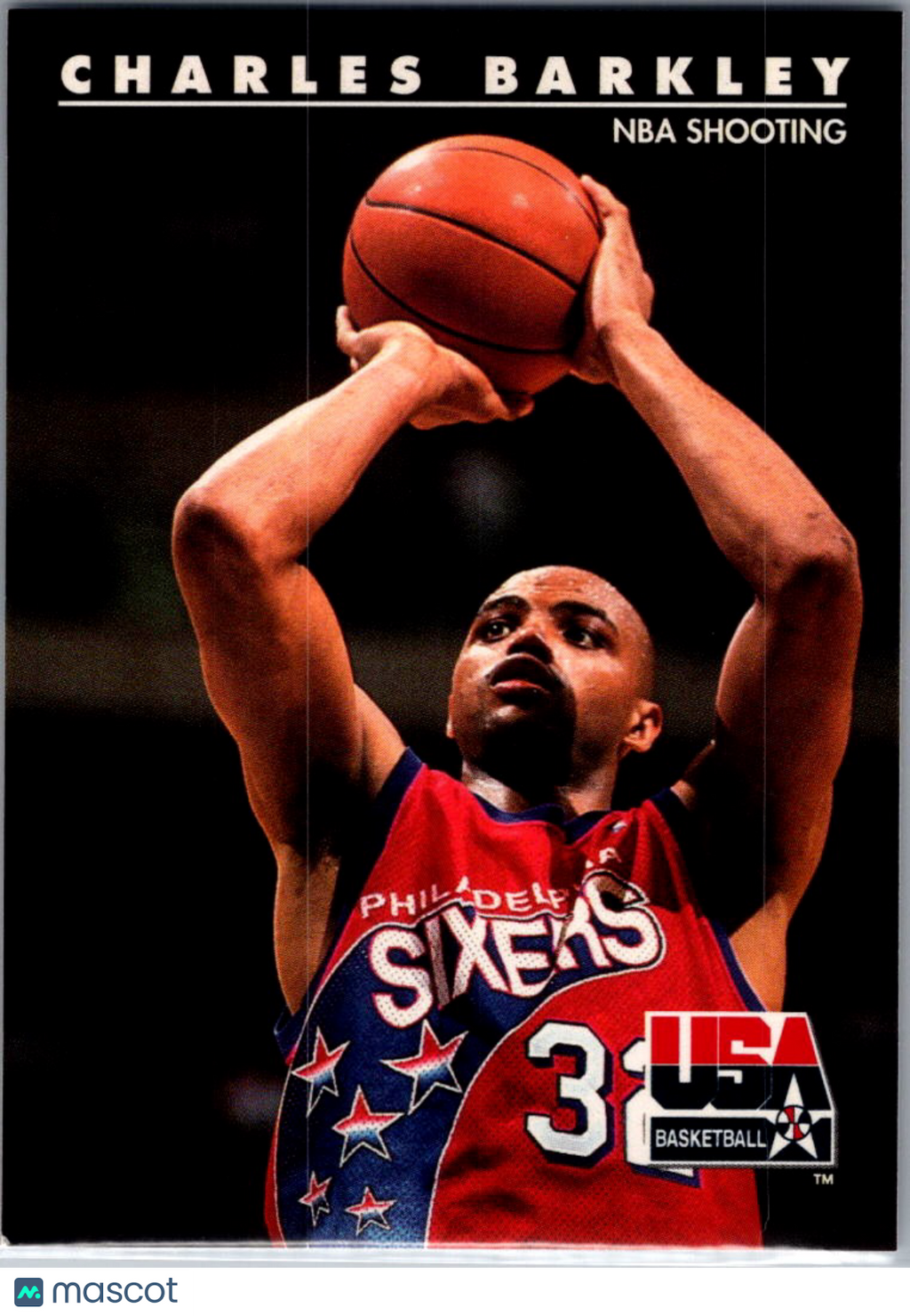 1992 SkyBox USA Basketball Charles Barkley #8