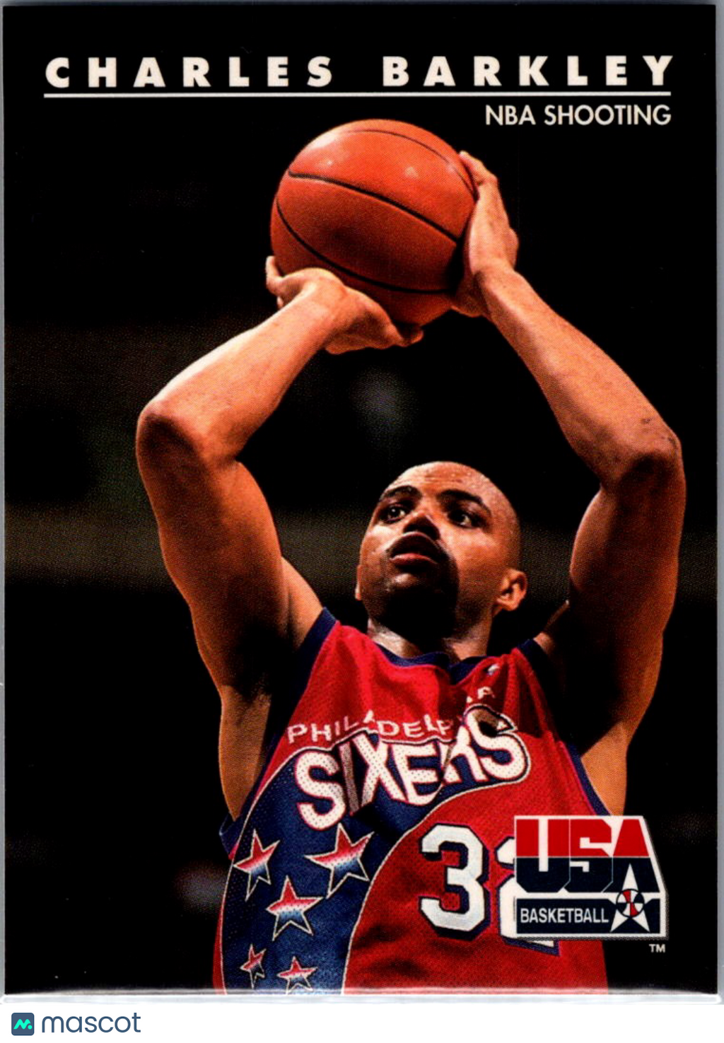 1992 SkyBox USA Basketball Charles Barkley #8