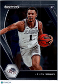 2021 Panini Prizm Draft Picks Jalen Suggs #3 RC