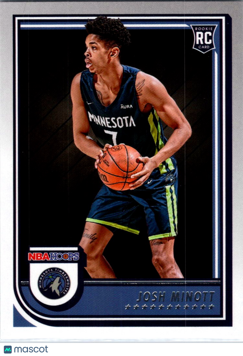 2022 Panini NBA Hoops Josh Minott #278 RC
