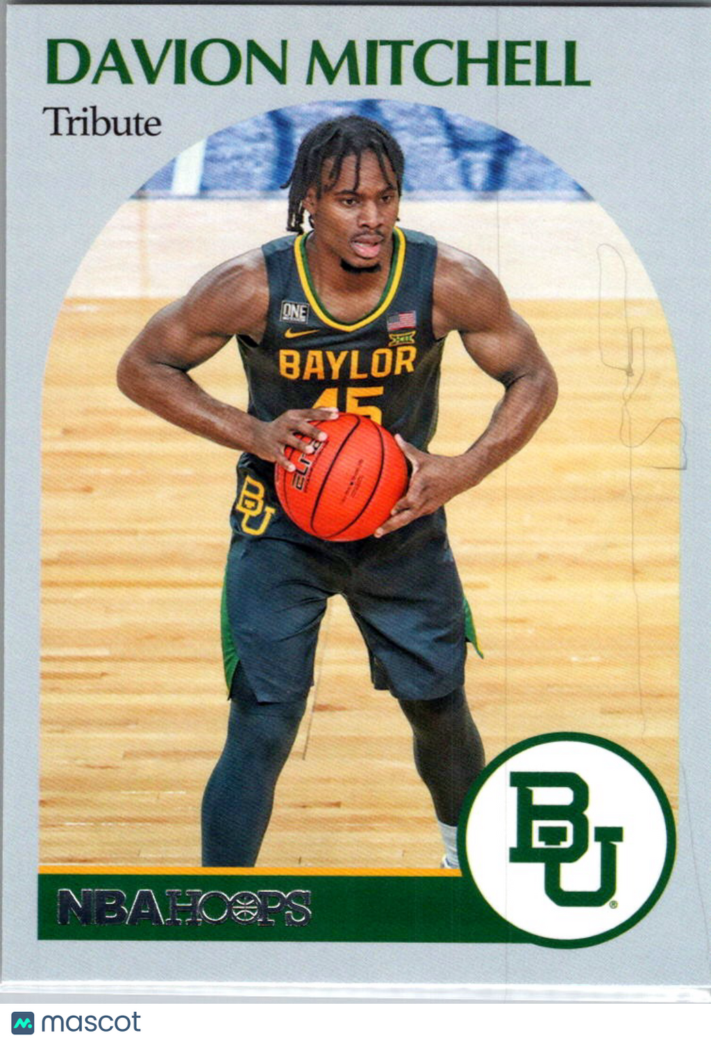 2021 Panini Chronicles Hoops Draft Picks Tribute Davion Mitchell #60