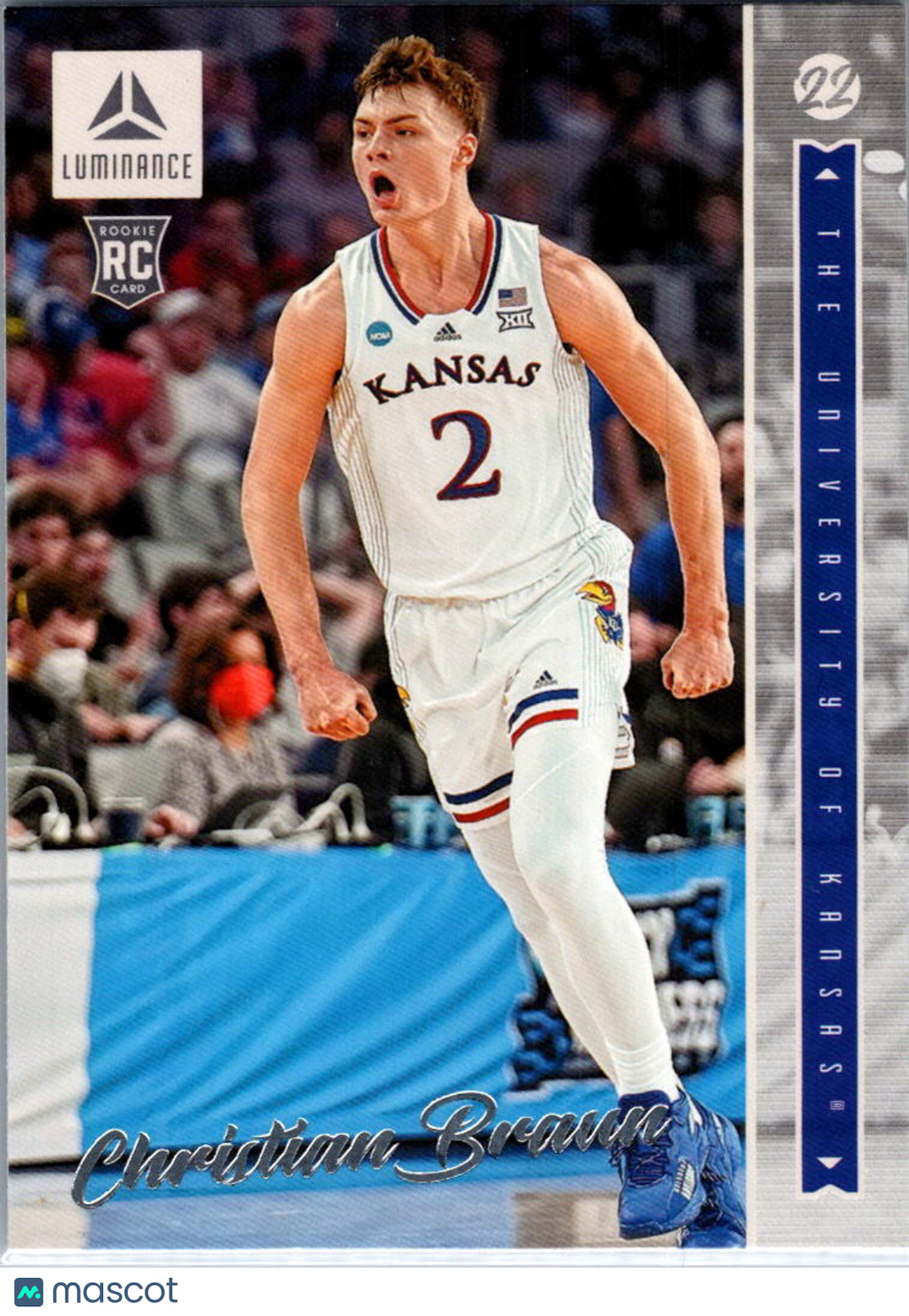 2022 Panini Chronicles Luminance Draft Picks Christian Braun #6 RC