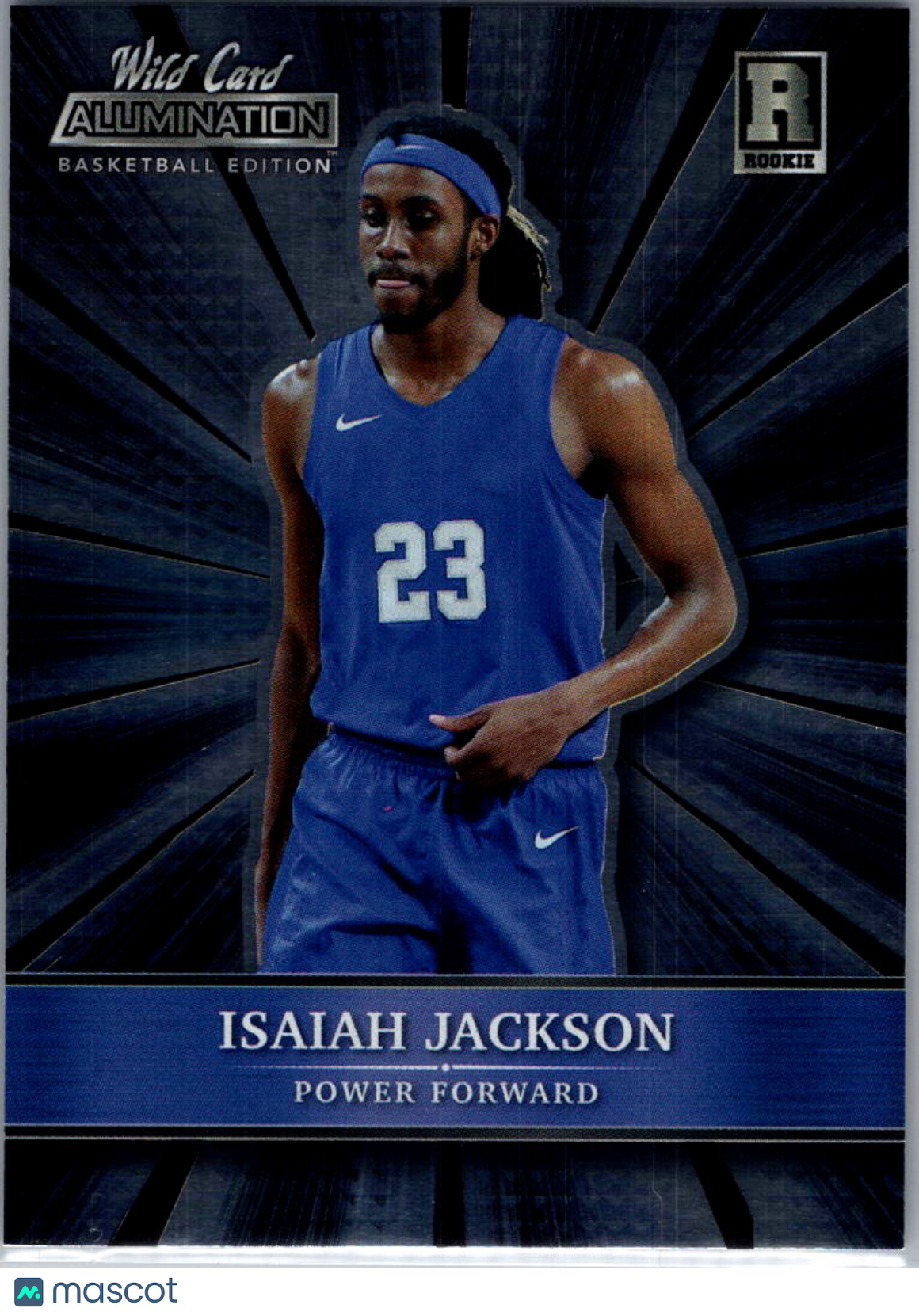 2022 Wild Card Alumination Basketball Edition Isaiah Jackson #SG-28