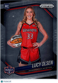 2025 Panini Prizm WNBA Basketball Lucy Olsen #145 RC