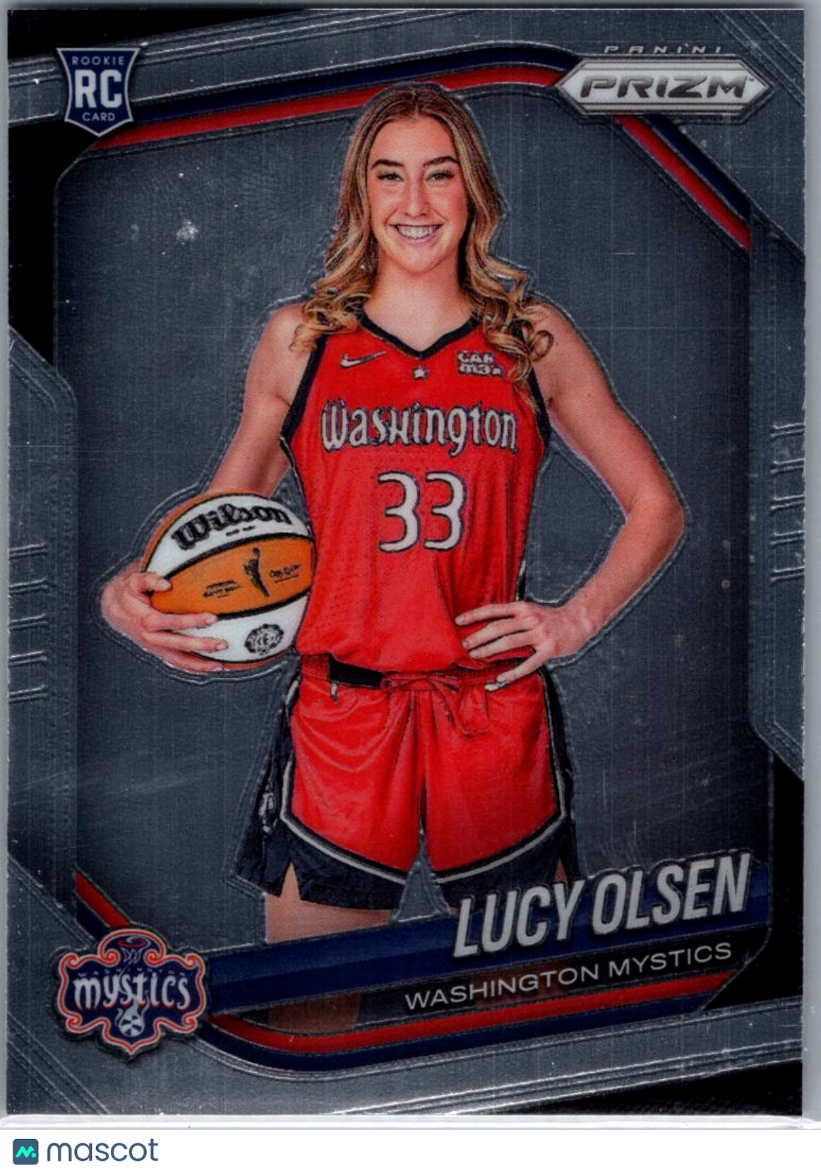 2025 Panini Prizm WNBA Basketball Lucy Olsen #145 RC