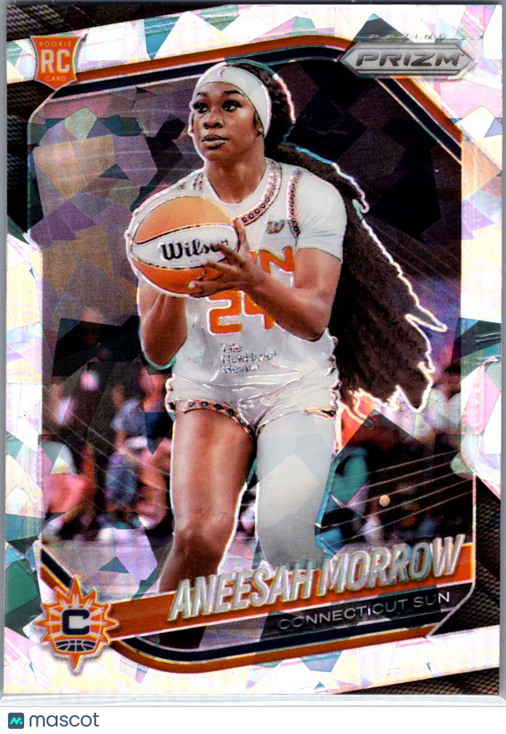 2025 Panini Prizm WNBA Aneesah Morrow #79 Cracked Ice RC