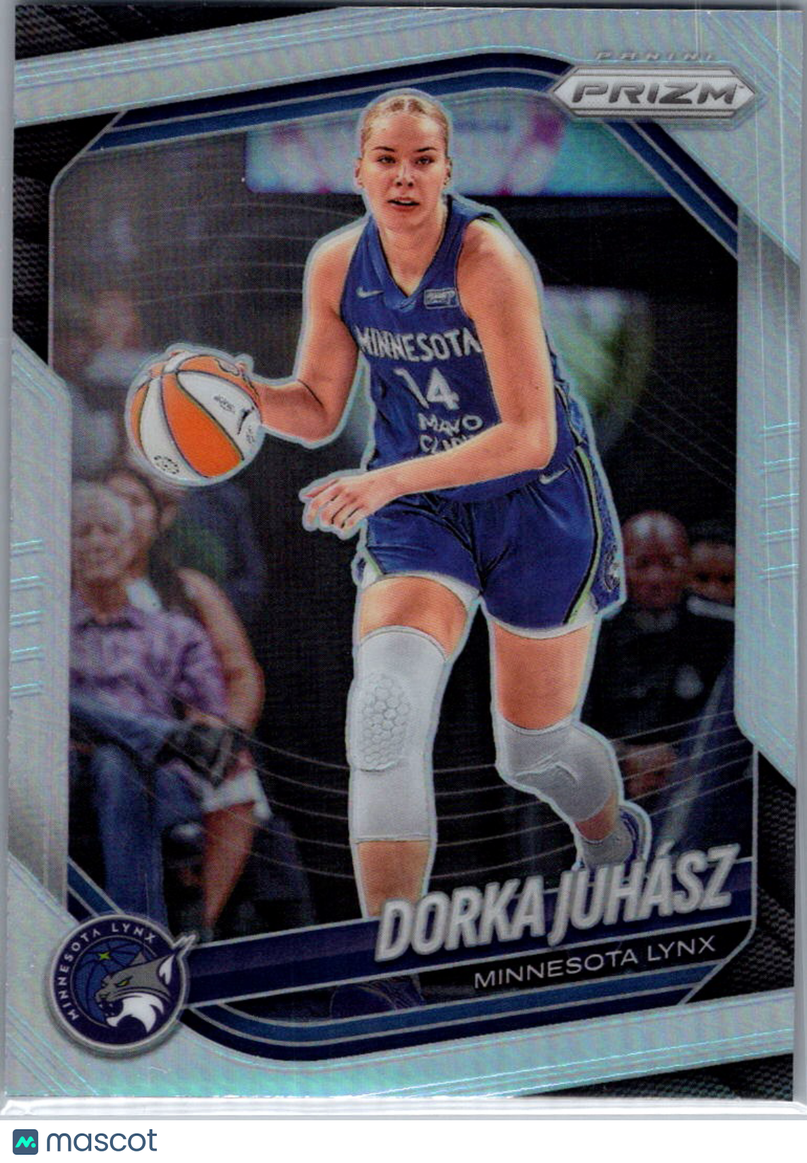 2025 Panini Prizm WNBA Dorka Juhász #109 Silver