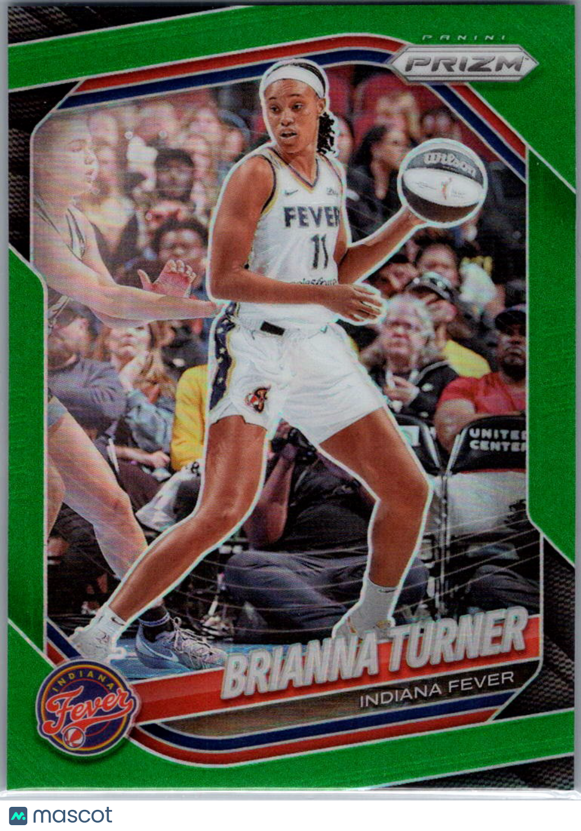 2025 Panini Prizm WNBA Brianna Turner #105 Green