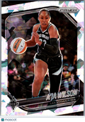 2025 Panini Prizm WNBA A'ja Wilson #76 Cracked Ice