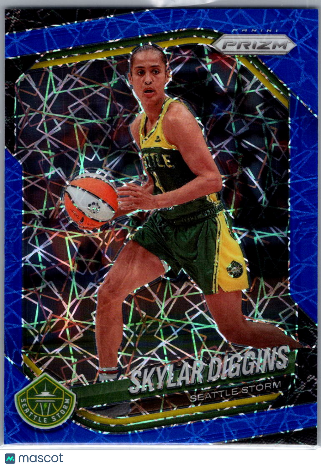 2025 Panini WNBA Prizm Basketball Skylar Diggins #123 Blue Velocity