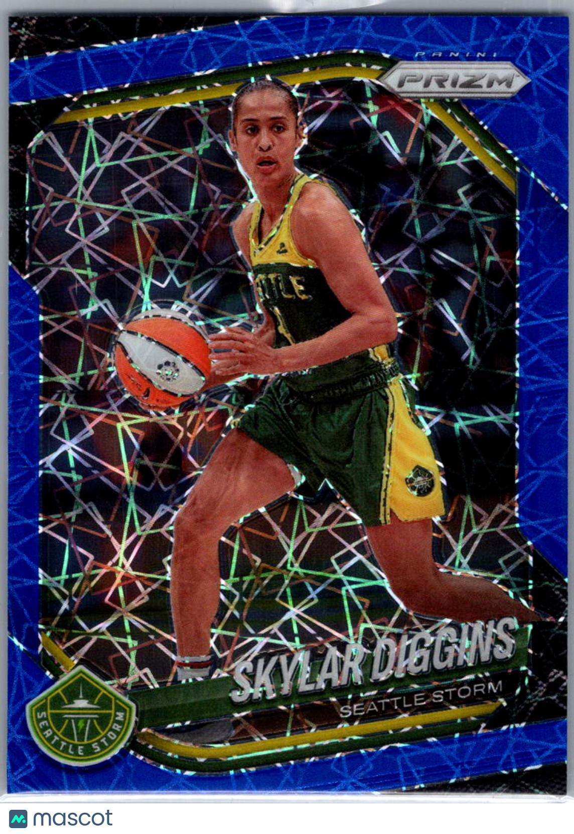 2025 Panini WNBA Prizm Basketball Skylar Diggins #123 Blue Velocity