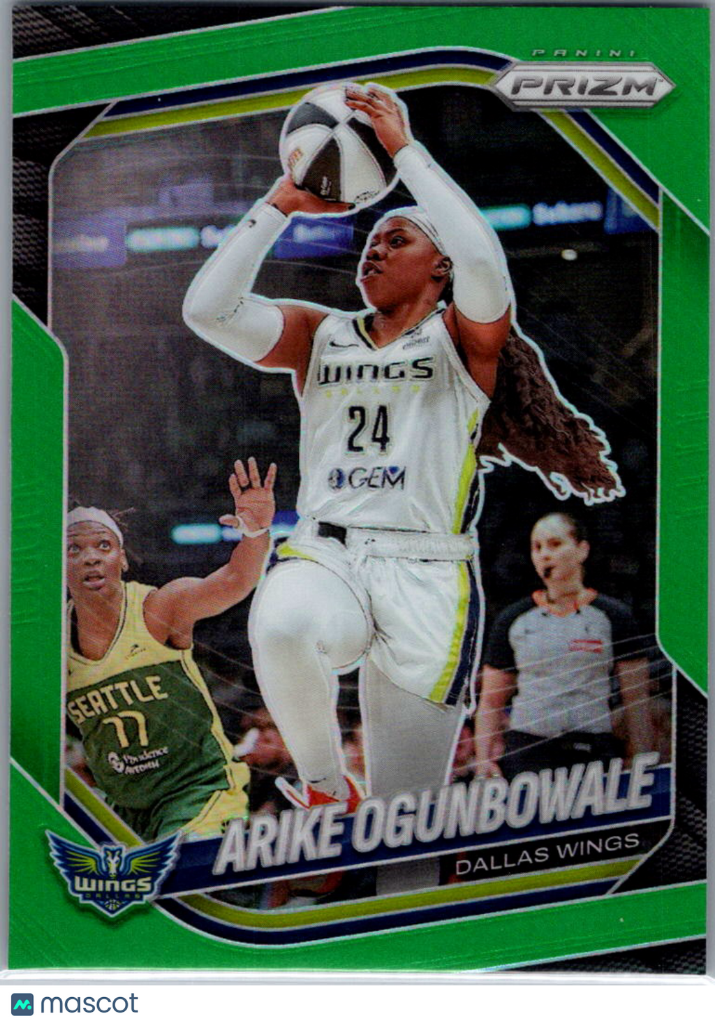 2025 Panini Prizm WNBA Arike Ogunbowale #73 Green